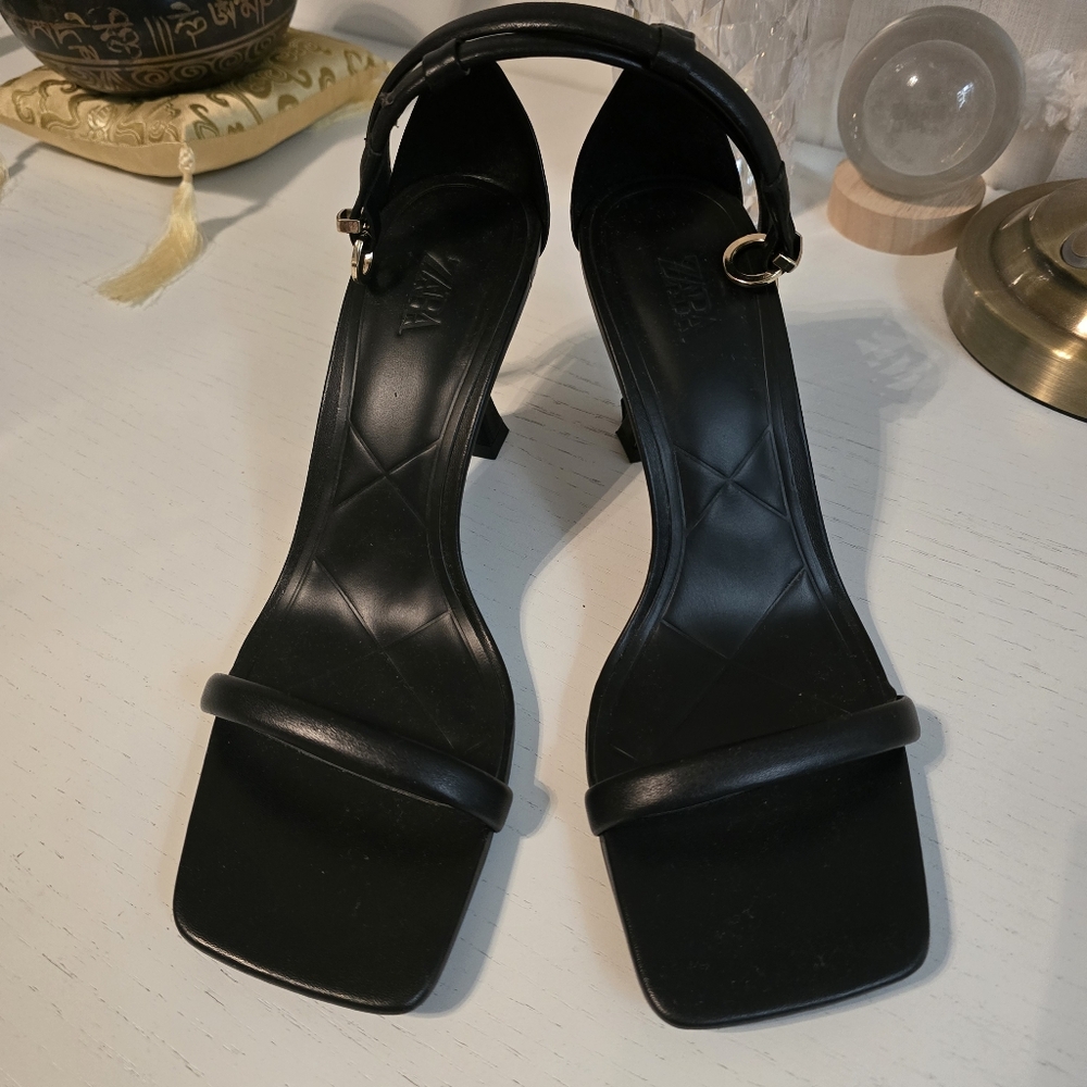 Zara Black Women's Sandals